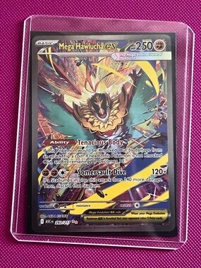 Mega Hawlucha EX Pokemon Card -283/217